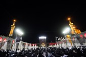 أجواء الحرم الرضوی المطهر فی لیلة ذکرى رحیل الرسول الأکرم (ص) واستشهاد الإمام الحسن المجتبى (ع)