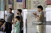 أجواء الحرم الرضوی المطهر فی لیلة ذکرى رحیل الرسول الأکرم (ص) واستشهاد الإمام الحسن المجتبى (ع)