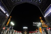 أجواء الحرم الرضوی المطهر فی لیلة ذکرى رحیل الرسول الأکرم (ص) واستشهاد الإمام الحسن المجتبى (ع)