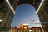 أجواء الحرم الرضوی المطهر فی لیلة ذکرى رحیل الرسول الأکرم (ص) واستشهاد الإمام الحسن المجتبى (ع)