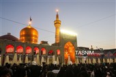 أجواء الحرم الرضوی المطهر فی لیلة ذکرى رحیل الرسول الأکرم (ص) واستشهاد الإمام الحسن المجتبى (ع)
