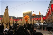 أجواء الحرم الرضوی المطهر فی لیلة ذکرى رحیل الرسول الأکرم (ص) واستشهاد الإمام الحسن المجتبى (ع)