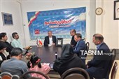 احدبیوته دبیر کمیسیون فرهنگی مجلس در دفتر تسنیم اردبیل به روایت تصویر