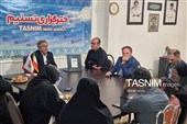 احدبیوته دبیر کمیسیون فرهنگی مجلس در دفتر تسنیم اردبیل به روایت تصویر