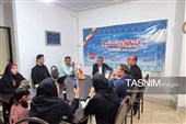 احدبیوته دبیر کمیسیون فرهنگی مجلس در دفتر تسنیم اردبیل به روایت تصویر