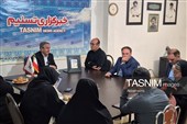 احدبیوته دبیر کمیسیون فرهنگی مجلس در دفتر تسنیم اردبیل به روایت تصویر