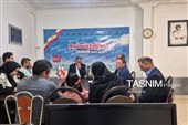 احدبیوته دبیر کمیسیون فرهنگی مجلس در دفتر تسنیم اردبیل به روایت تصویر