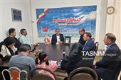 احدبیوته دبیر کمیسیون فرهنگی مجلس در دفتر تسنیم اردبیل به روایت تصویر