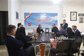 احدبیوته دبیر کمیسیون فرهنگی مجلس در دفتر تسنیم اردبیل به روایت تصویر