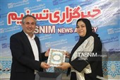 احدبیوته دبیر کمیسیون فرهنگی مجلس در دفتر تسنیم اردبیل به روایت تصویر