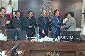 نشست خبری رئیس و هیئت‌رئیسه اتاق بازرگانی بیرجند با خبرنگاران