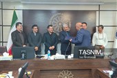 نشست خبری رئیس و هیئت‌رئیسه اتاق بازرگانی بیرجند با خبرنگاران