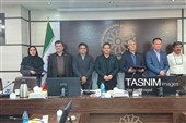 نشست خبری رئیس و هیئت‌رئیسه اتاق بازرگانی بیرجند با خبرنگاران