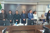 نشست خبری رئیس و هیئت‌رئیسه اتاق بازرگانی بیرجند با خبرنگاران