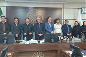 نشست خبری رئیس و هیئت‌رئیسه اتاق بازرگانی بیرجند با خبرنگاران