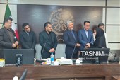 نشست خبری رئیس و هیئت‌رئیسه اتاق بازرگانی بیرجند با خبرنگاران