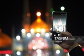 حال و هوای حرم حضرت معصومه(س) در شب 28 صفر