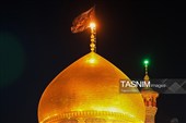 حال و هوای حرم حضرت معصومه(س) در شب 28 صفر