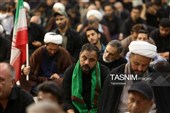 عزاداری زائران حرم بانوی کرامت در سوگ پیامبر اکرم(ص)