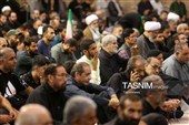 عزاداری زائران حرم بانوی کرامت در سوگ پیامبر اکرم(ص)