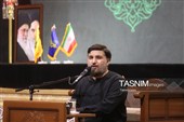 عزاداری زائران حرم بانوی کرامت در سوگ پیامبر اکرم(ص)