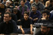 عزاداری زائران حرم بانوی کرامت در سوگ پیامبر اکرم(ص)