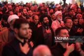 عزاداری زائران حرم بانوی کرامت در سوگ پیامبر اکرم(ص)