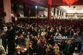 عزاداری زائران حرم بانوی کرامت در سوگ پیامبر اکرم(ص)