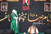 حال وهوای خدمتگزاران ایران امام رضا(ع) در عرصه میدان شهدای مشهد