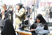 حال وهوای خدمتگزاران ایران امام رضا(ع) در عرصه میدان شهدای مشهد