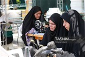 حال وهوای خدمتگزاران ایران امام رضا(ع) در عرصه میدان شهدای مشهد