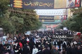 حال وهوای خدمتگزاران ایران امام رضا(ع) در عرصه میدان شهدای مشهد