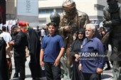 حال وهوای خدمتگزاران ایران امام رضا(ع) در عرصه میدان شهدای مشهد