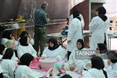 حال وهوای خدمتگزاران ایران امام رضا(ع) در عرصه میدان شهدای مشهد