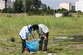 پاکسازی ساحل کلاچای در روز دریای خزر