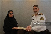 تجلیل پلیس راهور هرمزگان از خبرنگاران