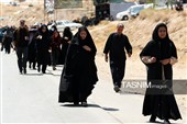 زائران پیاده حرم مطهر امام رضا (ع)