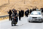 زائران پیاده حرم مطهر امام رضا (ع)