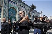 حال و هوای حرم مطهر رضوی در روز رحلت پیامبر اکرم و شهادت امام حسن مجتبی(ع)