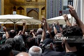 حال و هوای حرم مطهر رضوی در روز رحلت پیامبر اکرم و شهادت امام حسن مجتبی(ع)