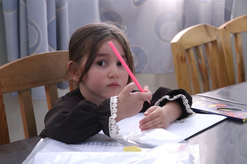 کشور افغانستان , جمهوری اسلامی ایران , نقاشی , مدرسه شجره طیبه میناب , رهبر انقلاب ,