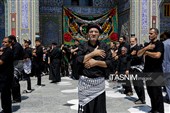 حال و هوای حرم مطهر رضوی در روز رحلت پیامبر اکرم و شهادت امام حسن مجتبی(ع)