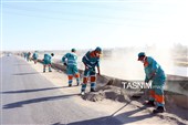 خدمتگزاران ایران امام رضا(ع) در جاده های منتهی به مشهد