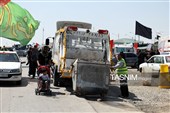 خدمتگزاران ایران امام رضا(ع) در جاده های منتهی به مشهد