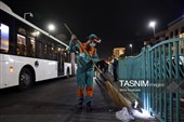 خدمتگزاران ایران امام رضا(ع) در جاده های منتهی به مشهد