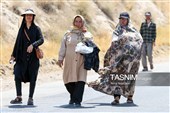 زائران پیاده حرم مطهر امام رضا (ع)