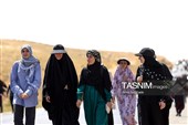 زائران پیاده حرم مطهر امام رضا (ع)