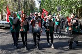 عزاداری خادمیاران رضوی در سوگ پیامبر اکرم(ص) و امام حسن مجتبی(ع)