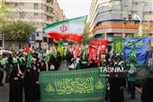 عزاداری خادمیاران رضوی در سوگ پیامبر اکرم(ص) و امام حسن مجتبی(ع)