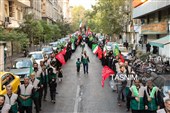 عزاداری خادمیاران رضوی در سوگ پیامبر اکرم(ص) و امام حسن مجتبی(ع)